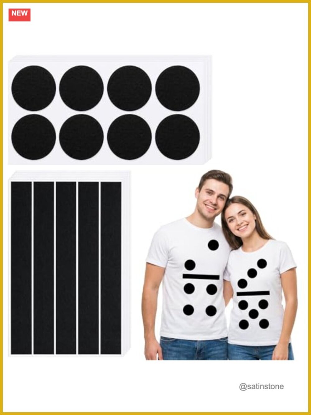 Halloween Felt Costume Stickers 150 Pcs DIY Patches for Clothes